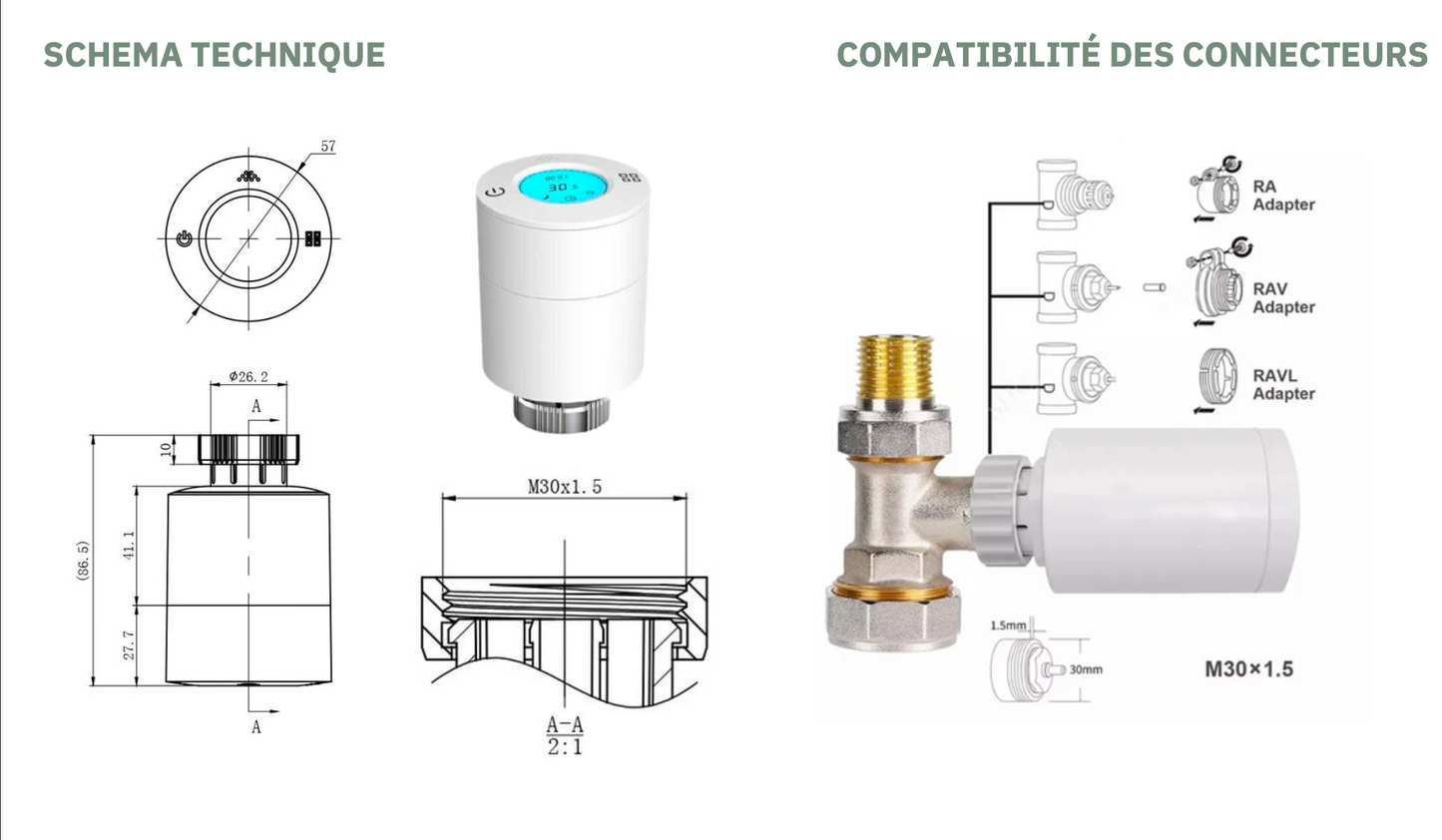 VANNE THERMOSTATIQUE